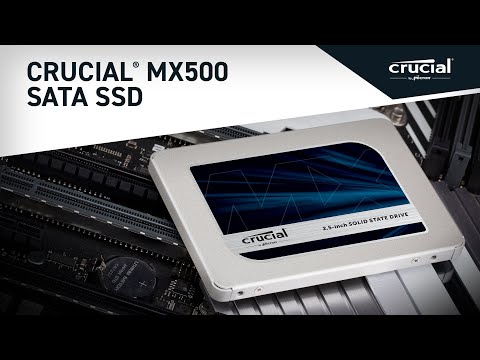 Crucial MX500 1TB 3D NAND SATA 2.5-inch 7mm (with 9.5mm adapter) Internal SSD- view 2