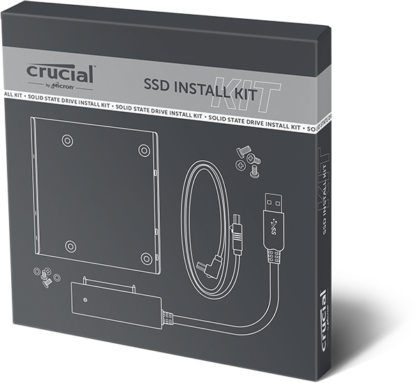 Crucial Easy Desktop Install Kit for SSD