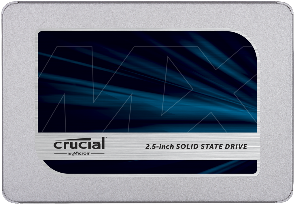 Crucial MX500 1TB 3D NAND SATA 2.5-inch 7mm (with 9.5mm adapter) Internal SSD- view 1